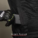 ScalaBlazeRidingJacket-BlackandNeonFrontPocket.webp