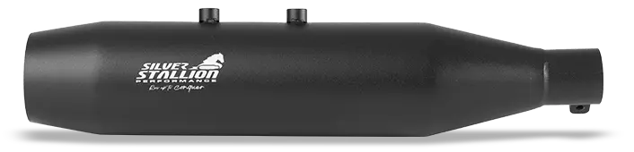 Royal Enfield Hunter 350 Silver Stallion Performance Exhaust ( Shorty )