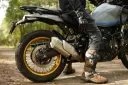 Powerage Slip-On Exhaust for Royal Enfield Himalayan 450 with De-Cat Pipe