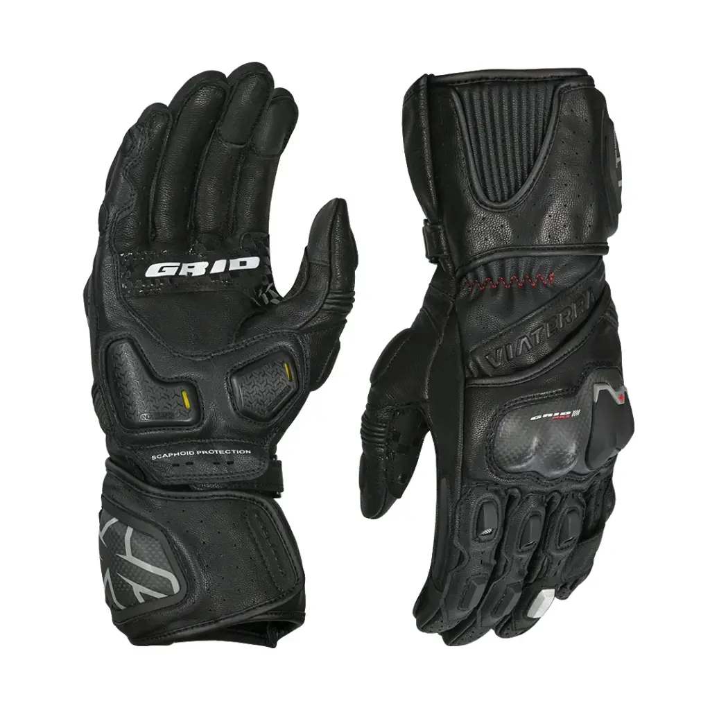 VIATERRA GRID MK3 – FULL GAUNTLET RIDING GLOVES