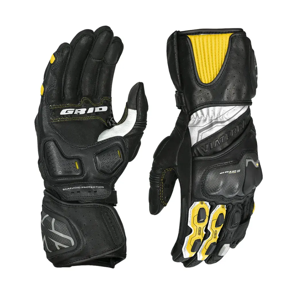 VIATERRA GRID MK3 – FULL GAUNTLET RIDING GLOVES