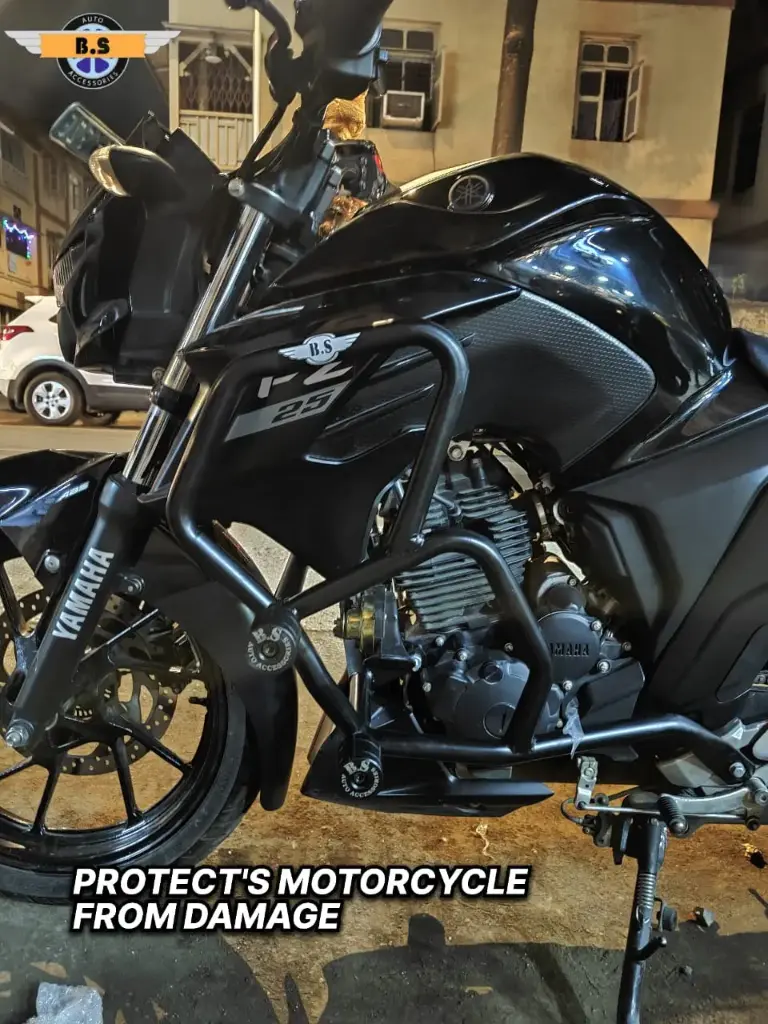 YAMAHA FZ25 CRASH GUARD BLACK 