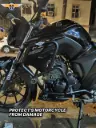 YAMAHA FZ25 CRASH GUARD BLACK 
