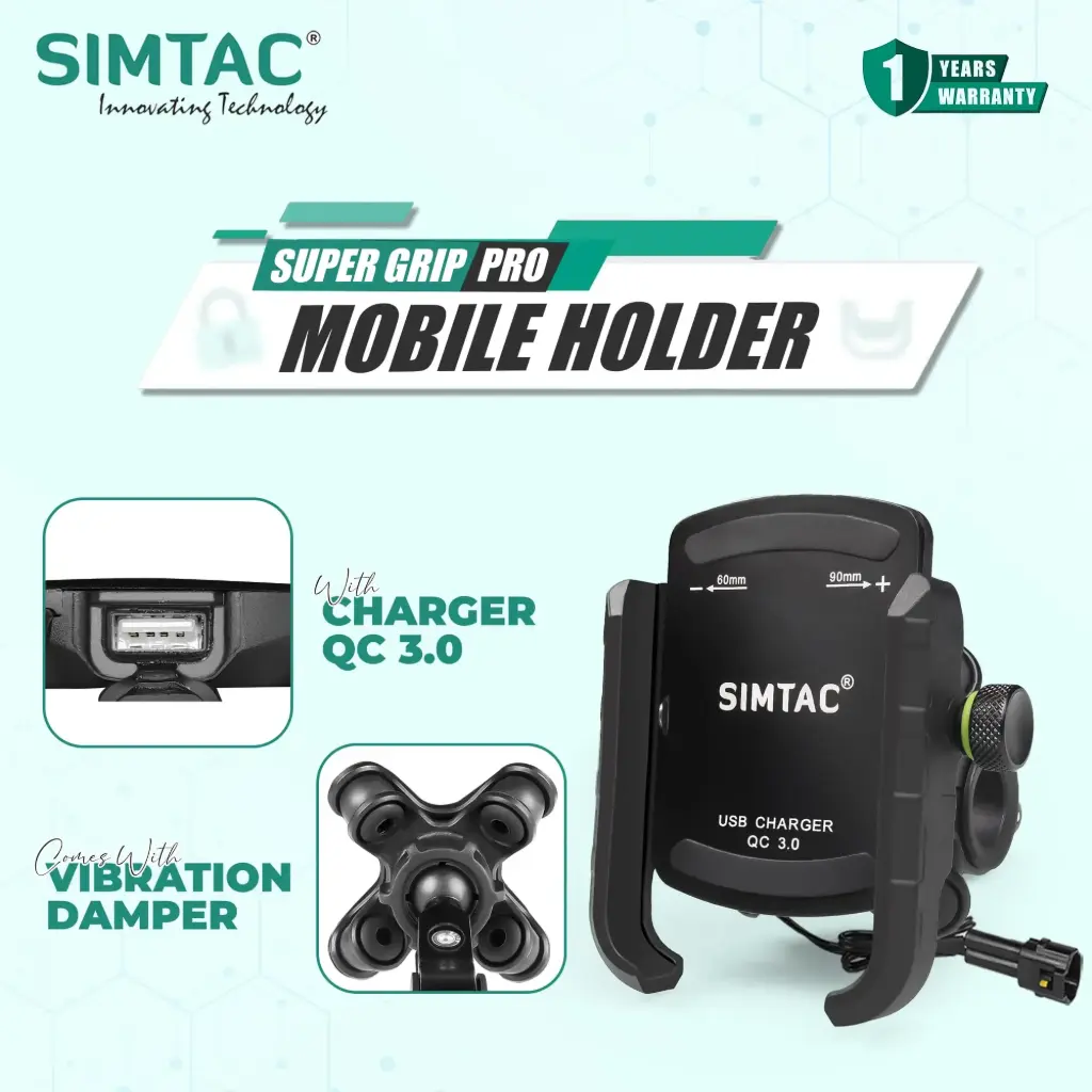 Simtac Super Grip With Vibration Damper