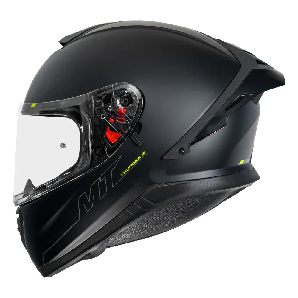 MT Thunder 3 Pro Solid Helmet  (Matt)