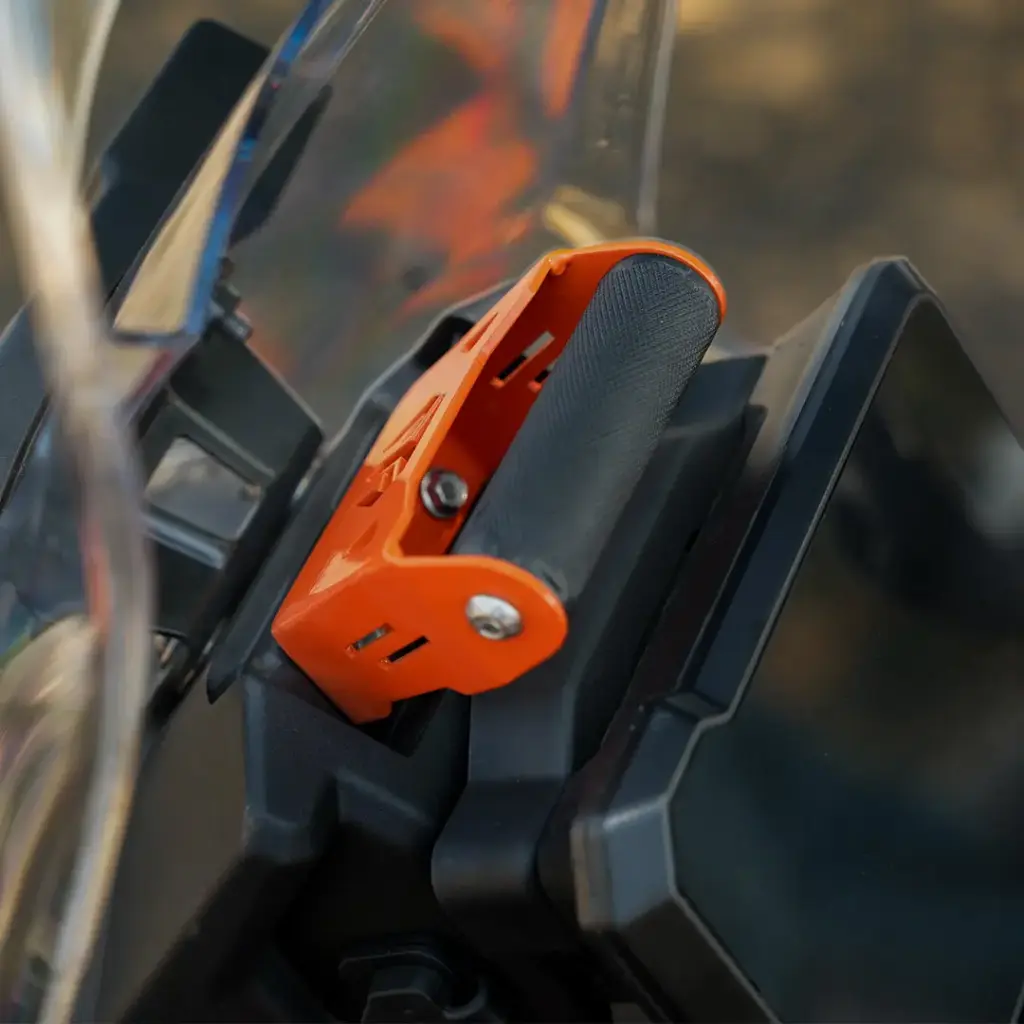 MOTO TORQUE ORANGE GPS MOUNT FOR 2025 FOR KTM 390 Adventure/Adventure X