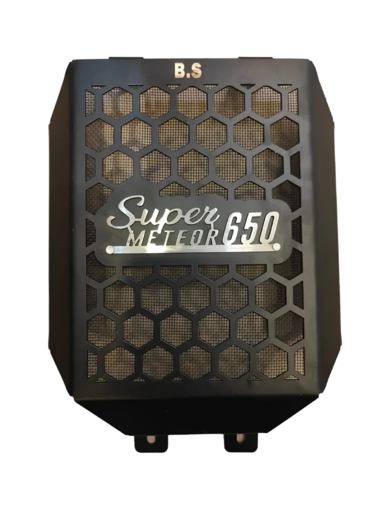 SUPER METEOR 650 RADIATOR COVER (Black)