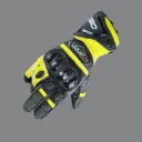 DSG Pro Gp Riding Gloves Black Yellow Fluo