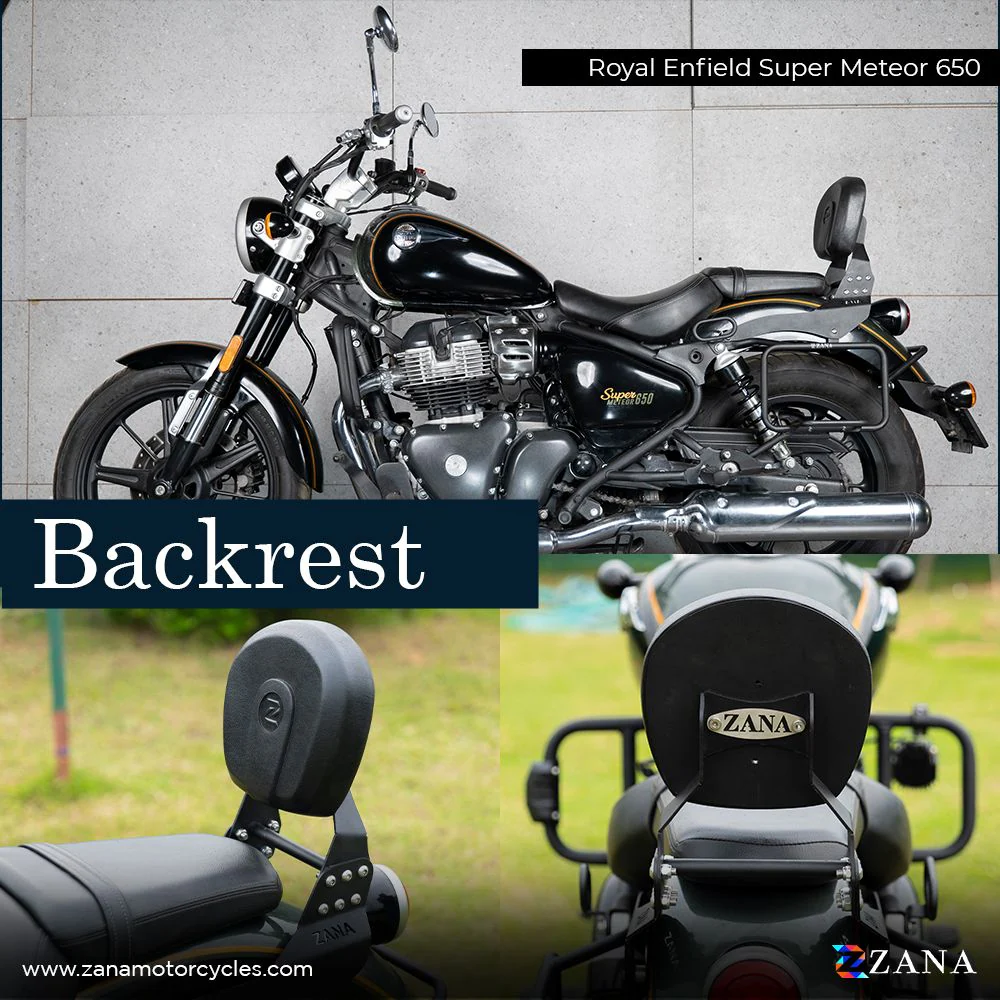 ZANA Backrest Sheet Metal for Super Meteor 650