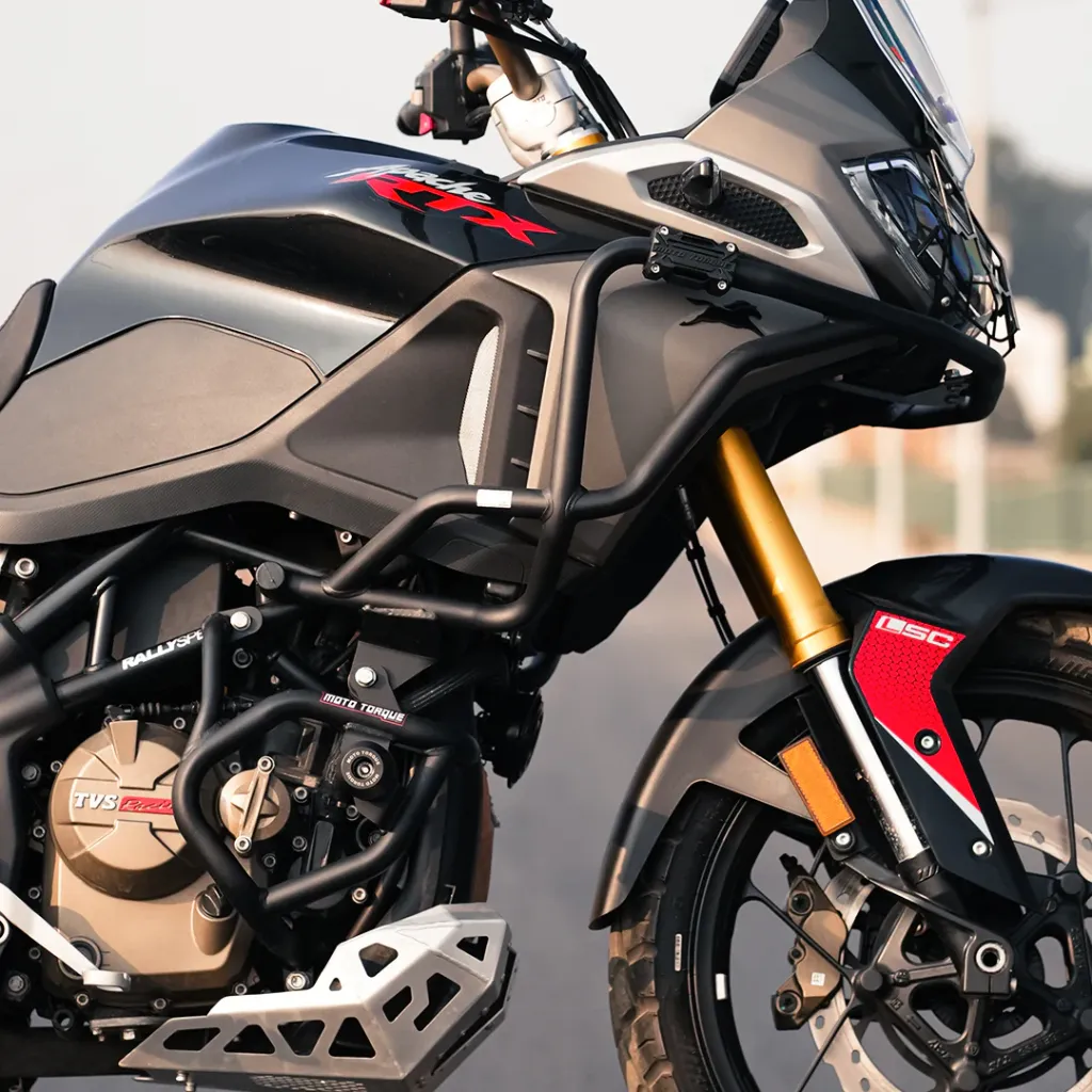MOTO TORQUE CRASH GUARD FOR TVS APACHE RTX 300