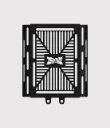 MOTO TORQUE INTERCEPTOR / GT650 - Radiator Guard Black