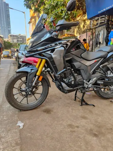 HONDA CB 200X/NX200 CRASH GUARD WITH 4 SLIDERS