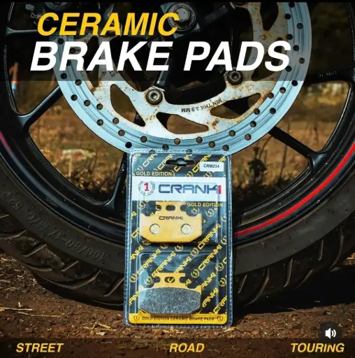 Crank1 Ceramic Brake Pads For Honda Cbr 250R Abs