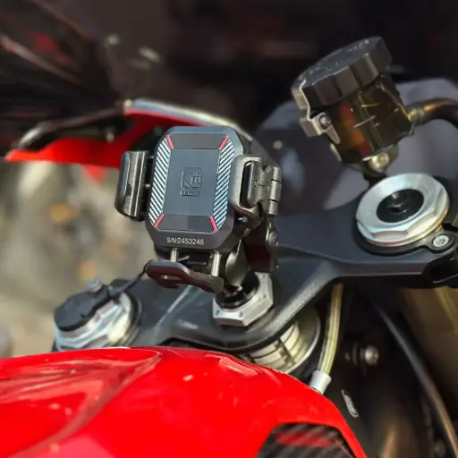 KEWIG Outdoor Motorcycle Bike Riding Anti-Theft Shock Absorbing Cell Phone Holder(HANDLE T))