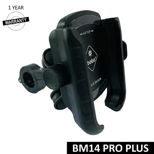 BOBO BM14 PRO PLUS Quick Release with PRO PLUS Vibration Damper Enhanced BM4 PRO PLUS Bike / Cycle Phone Holder 