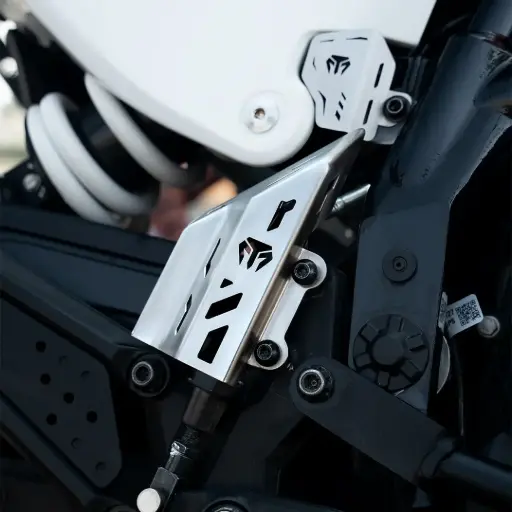 MOTO TORQUE REAR MASTER CYLINDER GUARD (SS) FOR 2025 FOR KTM 390 Adventure/Adventure X